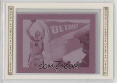 2008-09 Topps T-51 Murad - [Base] - Printing Plate Magenta #73 - Rasheed Wallace /1