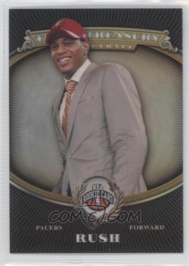 2008-09 Topps Treasury - [Base] - Gold Refractor #112 - Brandon Rush /50