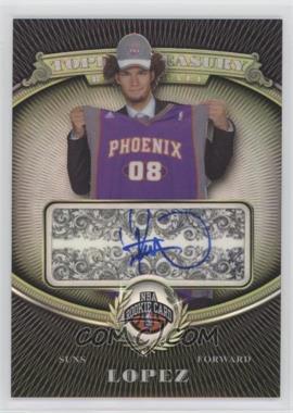 2008-09 Topps Treasury - [Base] #134 - Rookie Refractor Autographs - Robin Lopez [EX to NM]