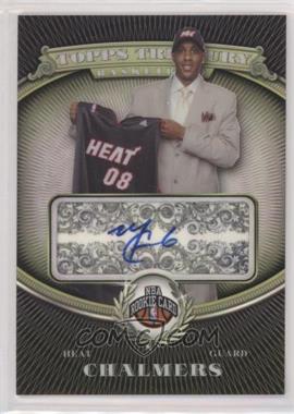 2008-09 Topps Treasury - [Base] #138 - Rookie Refractor Autographs - Mario Chalmers