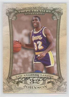 2008-09 Topps Treasury - Rip Cards - Bronze Ripped #50 - Magic Johnson /99