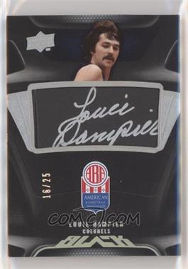 2008-09 UD Black - ABA Autographs #ABA-LD - Louie Dampier /25