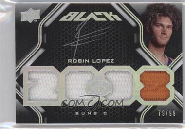 2008-09 UD Black - [Base] #56 - Robin Lopez /99