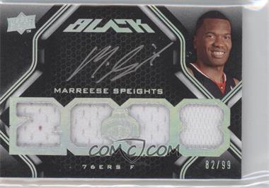 2008-09 UD Black - [Base] #57 - Marreese Speights /99