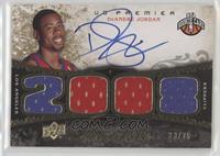 Premier Rookie Autograph Materials - DeAndre Jordan #/75