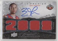 Premier Rookie Autograph Materials - Eric Gordon #/199