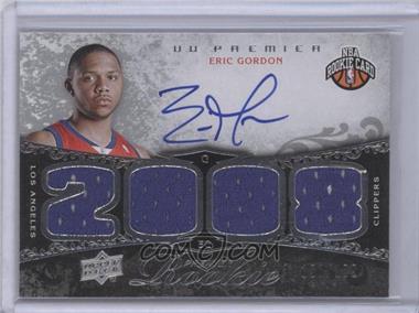 2008-09 UD Premier - [Base] #107 - Premier Rookie Autograph Materials - Eric Gordon /199