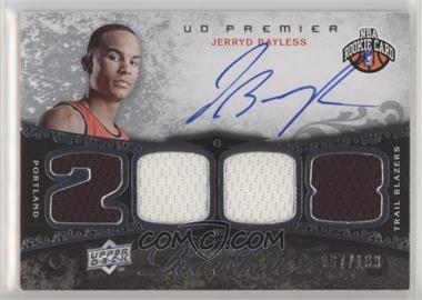 2008-09 UD Premier - [Base] #111 - Premier Rookie Autograph Materials - Jerryd Bayless /199