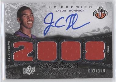 2008-09 UD Premier - [Base] #112 - Premier Rookie Autograph Materials - Jason Thompson /199