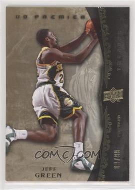 2008-09 UD Premier - [Base] #48 - Jeff Green /99