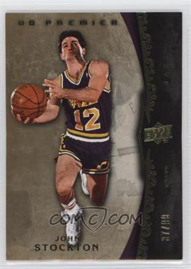 2008-09 UD Premier - [Base] #71 - John Stockton /99