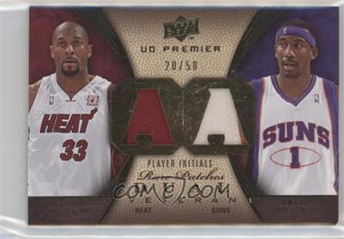 2008-09 UD Premier - Rare Patches Dual - Veteran #RP2-MS - Alonzo Mourning, Amare Stoudemire /50