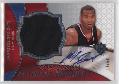 2008-09 Ultimate Collection - [Base] - Silver #130 - Ultimate Rookies Auto Jersey - Marreese Speights /60