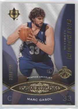 2008-09 Ultimate Collection - [Base] #100 - Ultimate Rookies - Marc Gasol /499