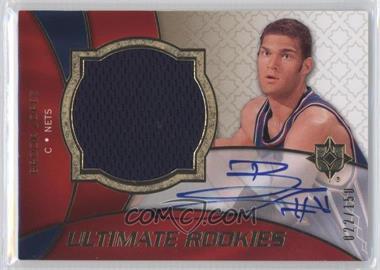 2008-09 Ultimate Collection - [Base] #126 - Ultimate Rookies Auto Jersey - Brook Lopez /150