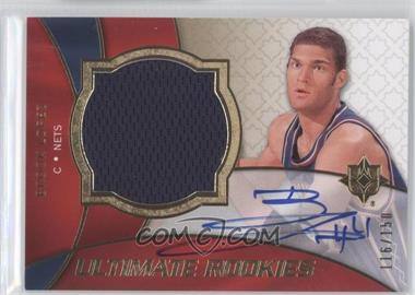 2008-09 Ultimate Collection - [Base] #126 - Ultimate Rookies Auto Jersey - Brook Lopez /150