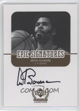 2008-09 Ultimate Collection - Century Legends Epic Signatures #CL-AG - Artis Gilmore