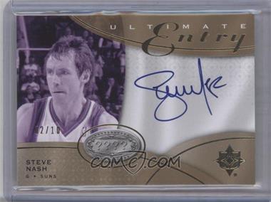 2008-09 Ultimate Collection - Ultimate Entry #UE-SN - Steve Nash /10