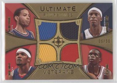 2008-09 Ultimate Collection - Ultimate Foursomes Veterans #UFV-RG05 - Devin Harris, Josh Howard, Josh Smith, Luol Deng /50