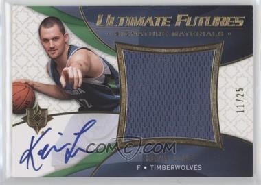 2008-09 Ultimate Collection - Ultimate Futures Signature Materials #UMR-KL - Kevin Love /25