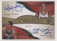 Richard Jefferson, Ramon Sessions #/25