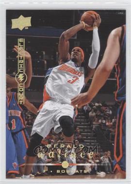 2008-09 Upper Deck - [Base] - Gold Electric Court #16 - Gerald Wallace