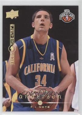 2008-09 Upper Deck - [Base] - Gold Electric Court #236 - Ryan Anderson