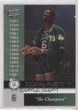 2008-09 Upper Deck - Boston Celtics Dynasty #BOS-14 - Bill Russell