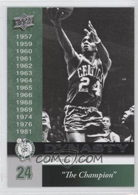 2008-09 Upper Deck - Boston Celtics Dynasty #BOS-6 - Sam Jones