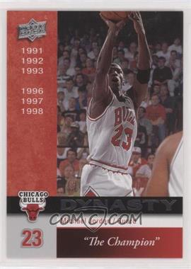 2008-09 Upper Deck - Chicago Bulls Dynasty #CHI-12 - Michael Jordan [EX to NM]