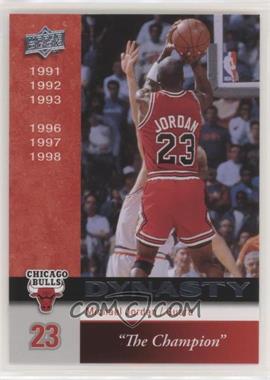 2008-09 Upper Deck - Chicago Bulls Dynasty #CHI-8 - Michael Jordan