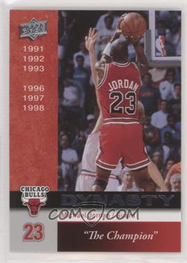2008-09 Upper Deck - Chicago Bulls Dynasty #CHI-8 - Michael Jordan