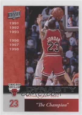 2008-09 Upper Deck - Chicago Bulls Dynasty #CHI-8 - Michael Jordan