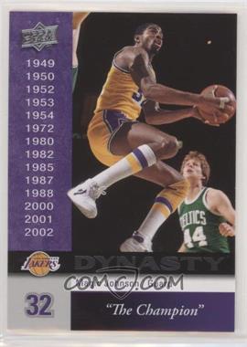2008-09 Upper Deck - Los Angeles Lakers Dynasty #LAL-15 - Magic Johnson