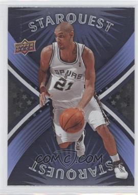 2008-09 Upper Deck - Starquest - Cyan Rare #SQ-8 - Tim Duncan