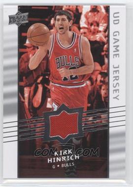 2008-09 Upper Deck - UD Game Jersey #GA-KH - Kirk Hinrich