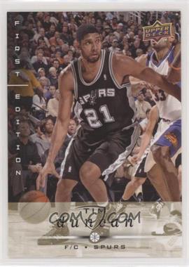 2008-09 Upper Deck First Edition - [Base] - Gold #172 - Tim Duncan