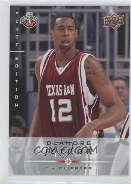 2008-09 Upper Deck First Edition - [Base] #246 - DeAndre Jordan