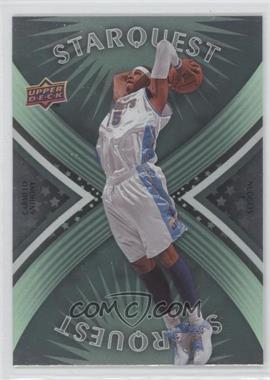 2008-09 Upper Deck First Edition - Starquest - Green #SQ-1 - Carmelo Anthony