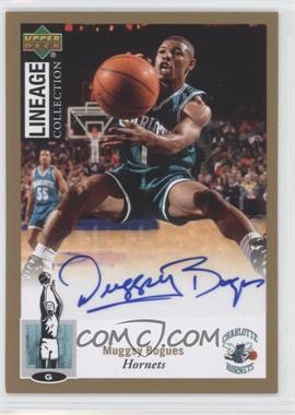 2008-09 Upper Deck Lineage - Lineage Collection Autographs #LC-MB - Muggsy Bogues
