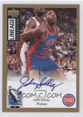 2008-09 Upper Deck Lineage - Lineage Collection Autographs #LC-SA - John Salley