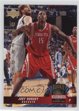 2008-09 Upper Deck Lineage - Rookie Standouts #RS-52 - Joey Dorsey