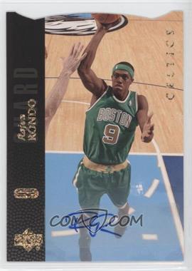 2008-09 Upper Deck Lineage - SE - Die-Cut Autographs #166 - Rajon Rondo