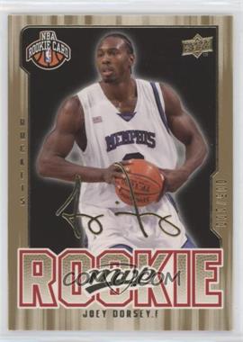 2008-09 Upper Deck MVP - [Base] - Gold Script #228 - Joey Dorsey /100