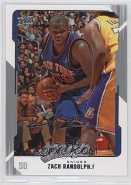 2008-09 Upper Deck MVP - [Base] - Silver Script #107 - Zach Randolph