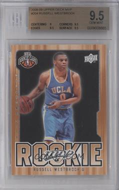 2008-09 Upper Deck MVP - [Base] #204 - Russell Westbrook [BGS 9.5 GEM MINT]