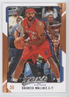 2008-09 Upper Deck MVP - [Base] #45 - Rasheed Wallace