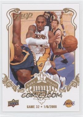 2008-09 Upper Deck MVP - Kobe Bryant MVP - White Border #32 - Kobe Bryant