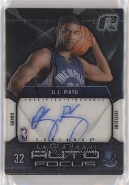 2008-09 Upper Deck Radiance - Auto Focus #AF-OM - O.J. Mayo