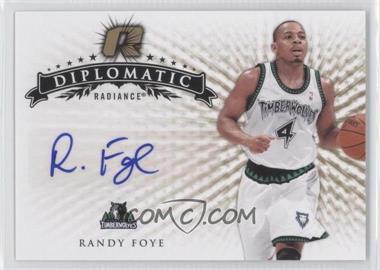 2008-09 Upper Deck Radiance - Diplomatic #DI-RF - Randy Foye